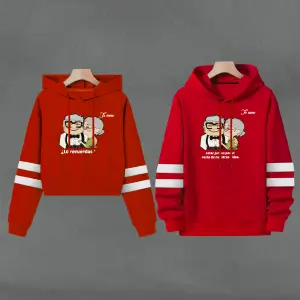 Buso Buzo, Hoodie ROJO ABUELOS UP