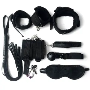 Kit de Bondage Candy 7 Piezas: Experimenta la Dulzura del Placer - Kit de bondage Candy 7 piezas