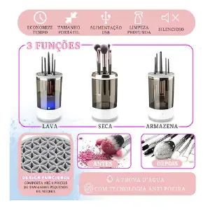 Secador Eléctrico USB De Brochas