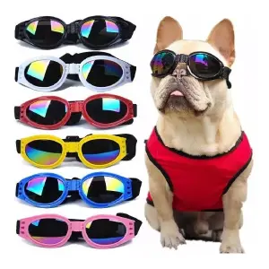 GAFAS  DE SOL PARA PERRO AJUSTABLES