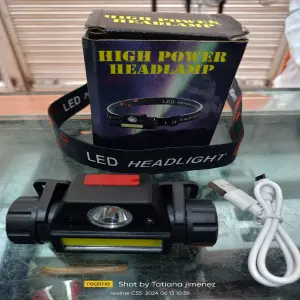 Linterna Led Frontal Recargable: Ilumina tu Camino - Linterna Led frontal recargable