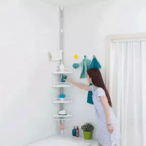 Organizador Esquinero De Baño 4 Niveles