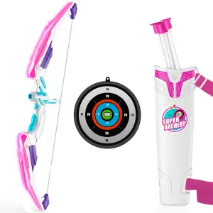 Juguete Arco Flechas Unisex Tiro Al Blan