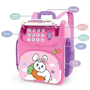Alcancía Con Diseño De Mochila Huella