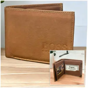 Billetera cuero Boss Caballero