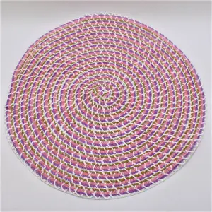 Individual redonde 38cm Bordado