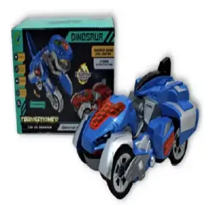 CARRO DINOTRANSFORMERS PILA