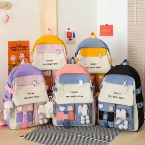 SET DE BOLSOS PARA NIÑA 5 EN 1 MODELO 2
