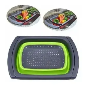 Escurridor Plegable Verduras Lavado Coci