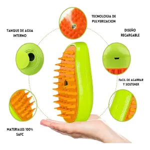 CEPILLO A VAPOR PARA MASCOTAS