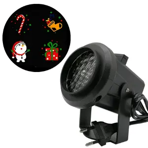 Proyector navideño con diferentes diseño