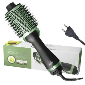 Pinza Sirena y Cepillo Secador aguacate