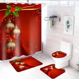 CORTINA DE BAÑO JY-3D-4