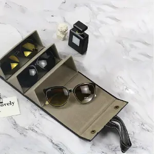 Organizador estuche para gafas x3