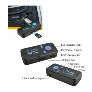Receptor Bluetooth Manos Libres Carro