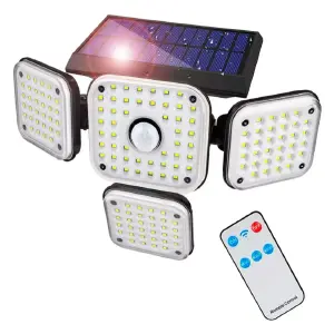 Lampara Led Panel Solar Sensor Mov 1765A