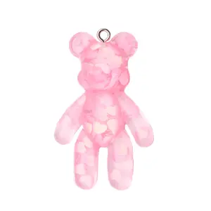 Collar Osito Rosa