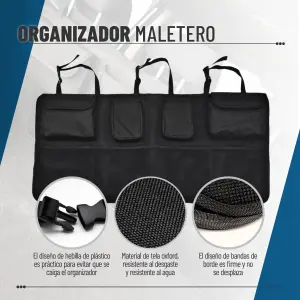 ORGANIZADOR MALETERO PARA CARRO TALLA M