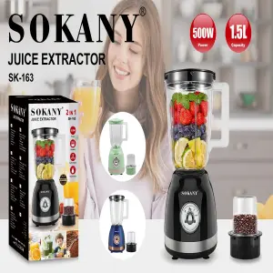 Licuadora sokany SK-163 Negra