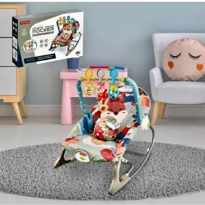 Silla mecedora con toldillo
