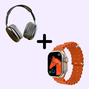 audifonos P9 pro max + smart watch T500