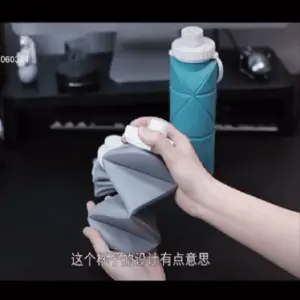 TERMO PLEGABLE SILICONA 600 ML