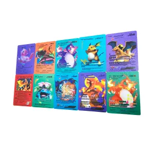 Cartas Pokemon X55 Metalizadas Coleccion