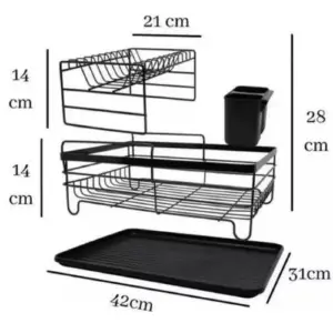 Organizador Y Escurridor Platos Loza