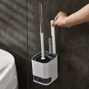 Cepillo de inodoro con soporte limpieza