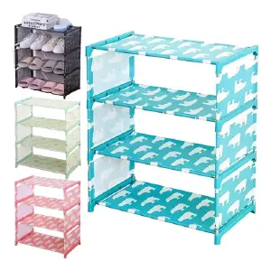 Organizador De Calzado Zapatos 4 Niveles