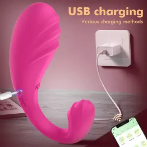VIBRADOR DOBLE POR  APLICACION APP