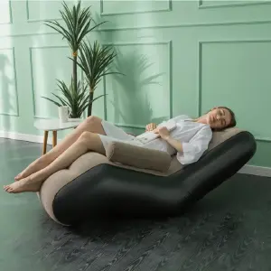 Sofá Inflable Reposa Pies: Tu Oasis de Confort - Sofá Inflable Reposa Pies