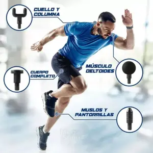 Masajeador Muscular Eléctrico Pistola M
