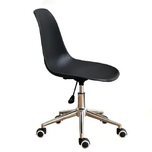SILLA OFICINA TIPO EAMES RUEDAS