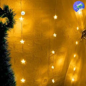 Cortina De Estrellas 3 M 120 LED 182