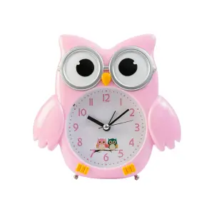 Reloj De Mesa Para Niñas (o) Buho Alarma