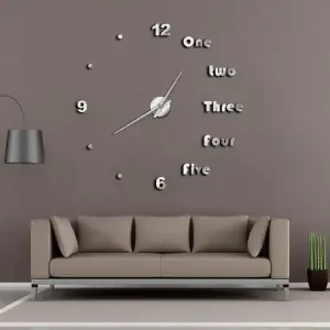 Reloj 3D pared