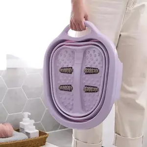Tina spa para pies plegable portátil