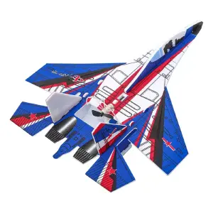 Avion De Juguete Armable Luz Led YJ305