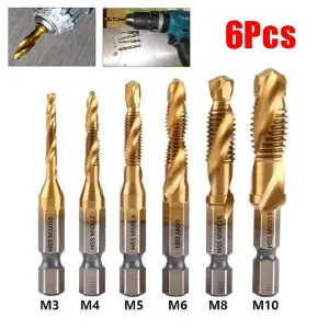 BROCAS MACHUELO 6PC M3/M4/M5/M6/M8/M10