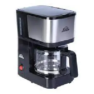 Cafetera 6 tazas Home Elements negra