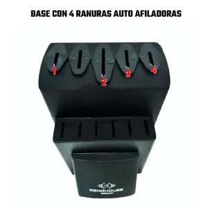 Juego De Cuchillos Acero Inoxidable