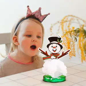 Muñeco De Nieve Mágico Decoración MM01