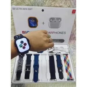 Smart Watch + Audifonos Inalambricos I20
