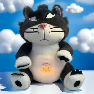Peluche Respira Gato Lucifer