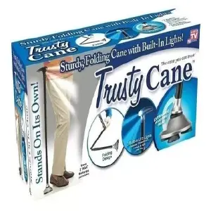 Baston Trusty Cane Plegable Con Luz Led