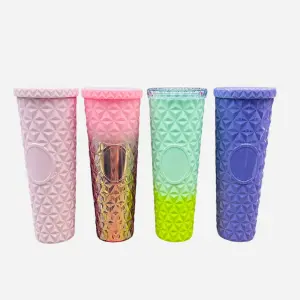 Termo Vaso Pitillo Texturizado Diamante