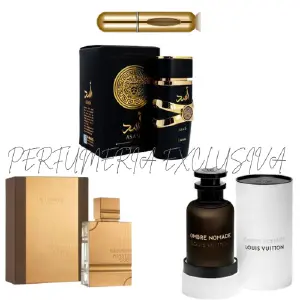 Asad+ombre nomade+haramain Amber Oud+per