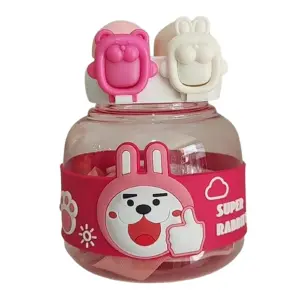 Botilito Infantil Conejo Doble Tapa Rs