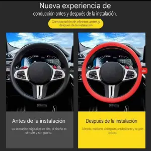 FORRO PARA VOLANTE DE SILICONA: ¡Transforma tu experiencia de conducción! - FORRO PARA VOLANTE DE SILICONA